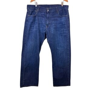 Levi's 569 Loose Straight Leg Jeans Men's 36x30 Dark Wash